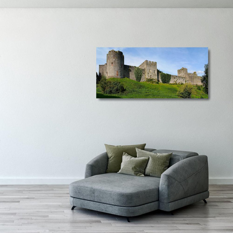 Chepstow Castle, 18" H x 40" W