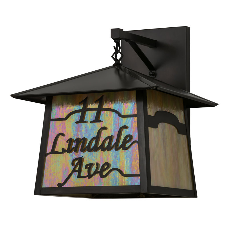 Personalized 3 - Light Armed Sconce
