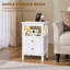 40cm W Manufactured Wood Bedside Table