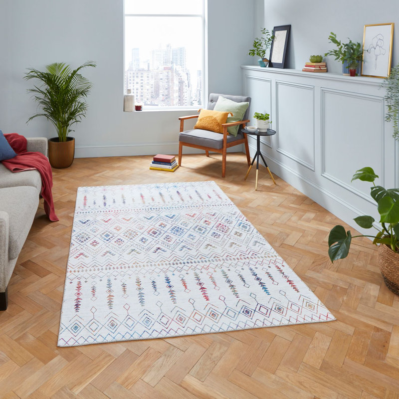 Rio area rug Printed Rectangle Multi coloured, Rectangle 150 x 230cm