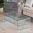 Sanny Glass Top Single Coffee Table