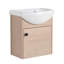Petit meuble-lavabo avec lavabo, meuble-lavabo et lavabo