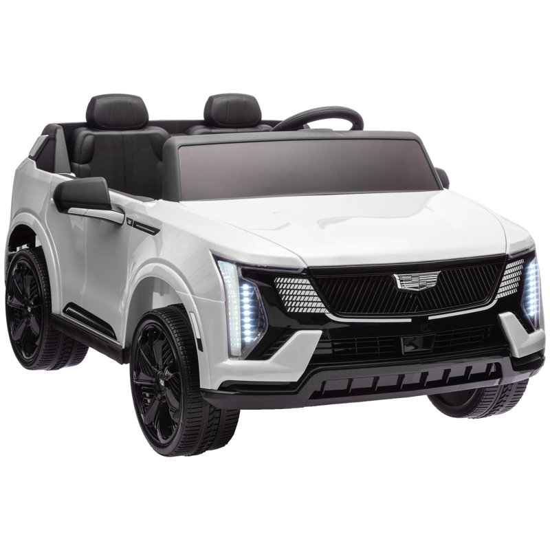 2-Seater Cadillac Escalade Licensed Ride on Truck, White