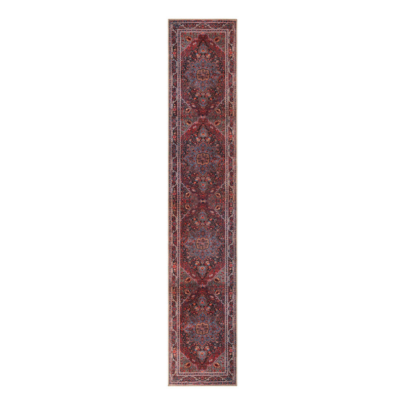 Gamero Chenille Geometric Indoor Rug, Runner 2'6" x 13'1"