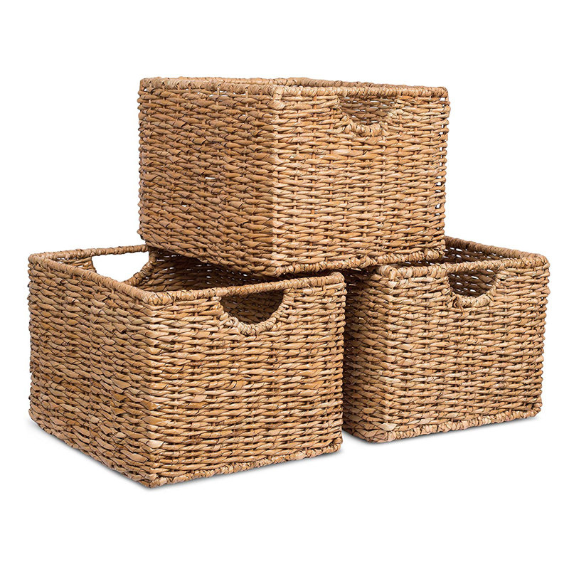 Ensemble de paniers de rangement en osier