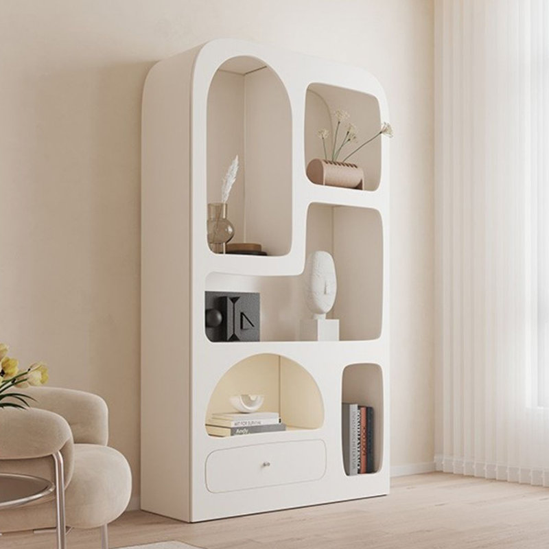 French style romantic and fashionable bookcase