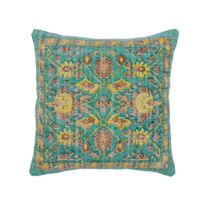 Januschka 100% Cotton Throw Square Pillow Cover & Insert
