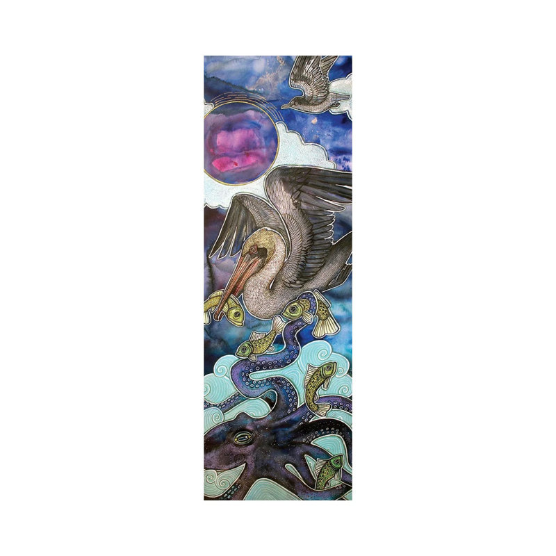 Between Sea And Sky by Lynnette Shelley - Wrapped Canvas Panoramic Painting, 30.48 cm H x 91.44 cm W x 3.175 cm D