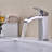 Bathroom Sink Faucet With Waterfall Outlet, Single Handle Adjustment, Pop - Up Drain For Overflow,Easy Water Flow And Volume Control Material, Stable Flow, No-126129730