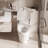 Metis White Tankless Elongated Smart Toilet, Auto/Foot Flush, Heated Seat, One Piece Toilet, No Bidet
