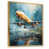 Gold Floater Framed