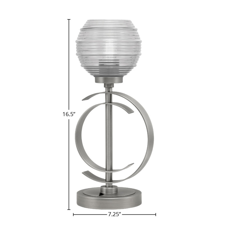 Lampe Aroon, Graphite, Transparent