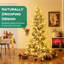 Arbre de Noël pré éclairé-544250369