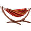 Hamac double avec support arqué en pin massif Holyoke Vivere - Offert en tissu Sunbrella ou en coton-1366963768-1366963566