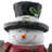 16.5in. Lighted Snowman Decor Piece