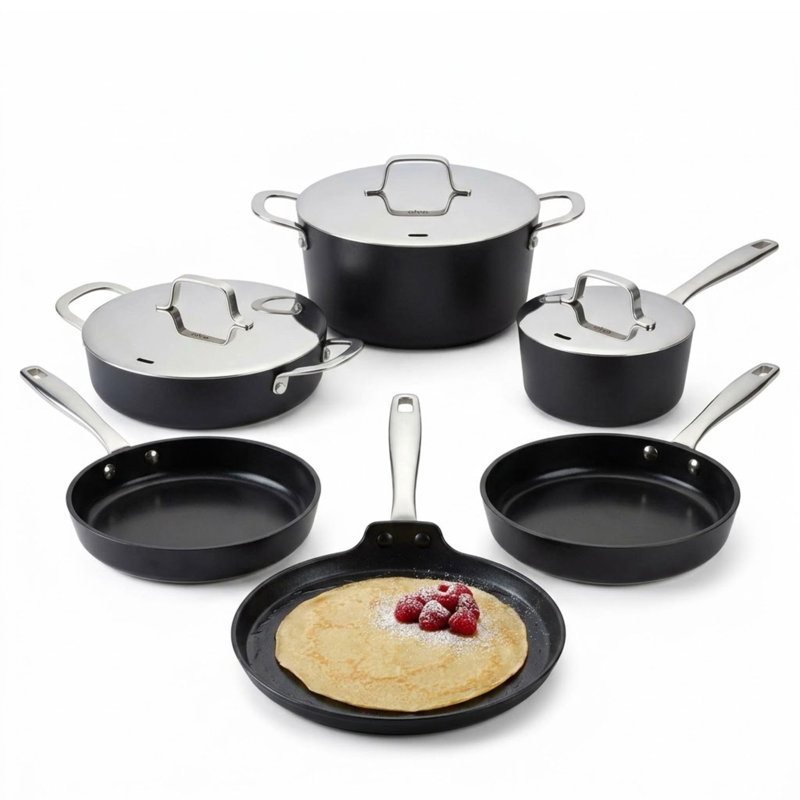 Alva Maestro 9-Piece Ceramic Nonstick Cookware Set