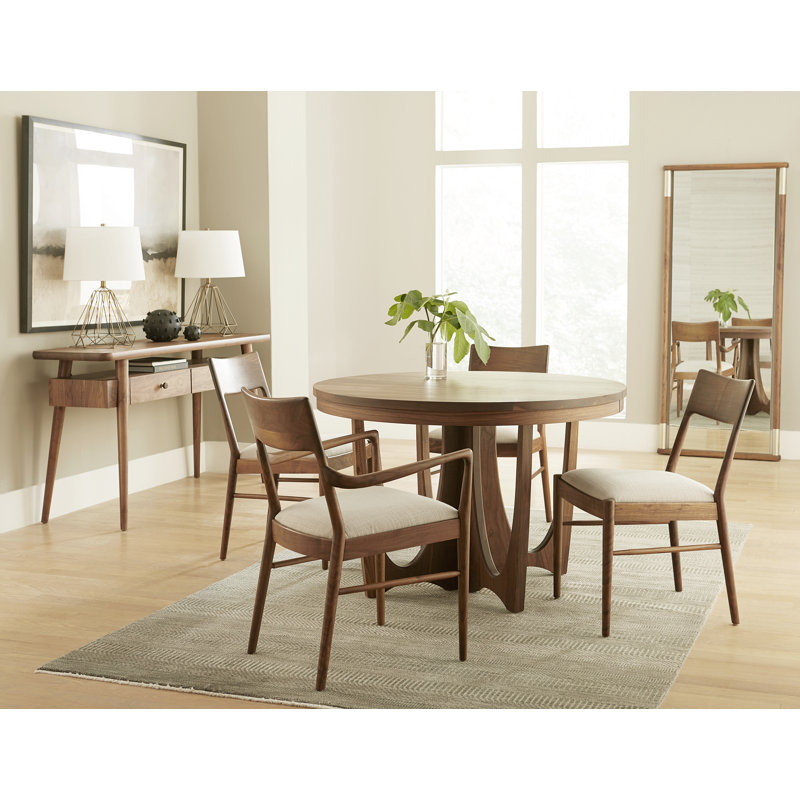 Ensemble de salle à manger extensible 5 pièces Walnut Gove