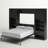 Wexford Murphy Bed with Side Cabinet Storage-82556826-66880880