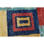 Tapis orange / rouge / bleu noué à la main de haute qualité-70215441