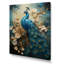 Illustration encaustique de paon d'Yvens II - paon, art mural-1403864941-1590520254