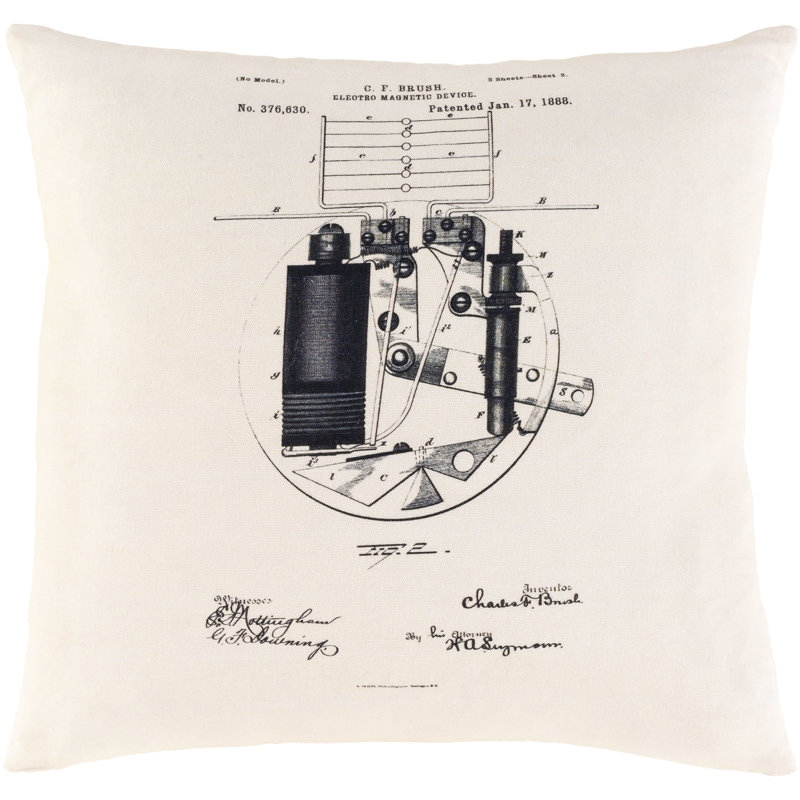 Housse de coussin en coton 