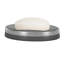 Savon pour comptoir de salle de bain, douche et cuisine brillant, nickel brossé et noir