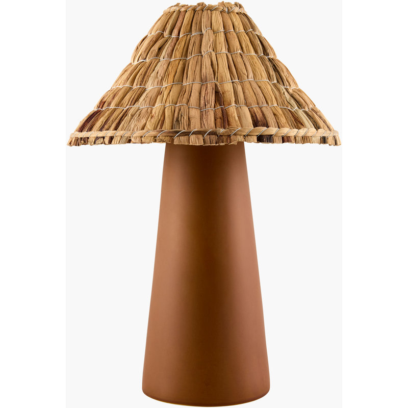 Lampe de table Calani Vikundu, Rouge foncé