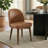 5-Piece Industrial Modern Round Dining Set