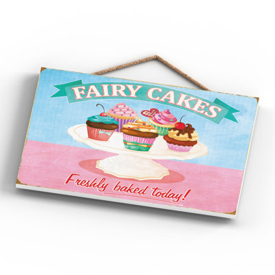Fairy Cakes - Print on MDF
