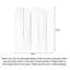 French Antique White Cedar Movable Folding Screen-1648307491