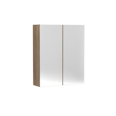 Arno 23.6mm W 28.14mm H Wall Framed Medicine Cabinet Mirror 1 Adjustable