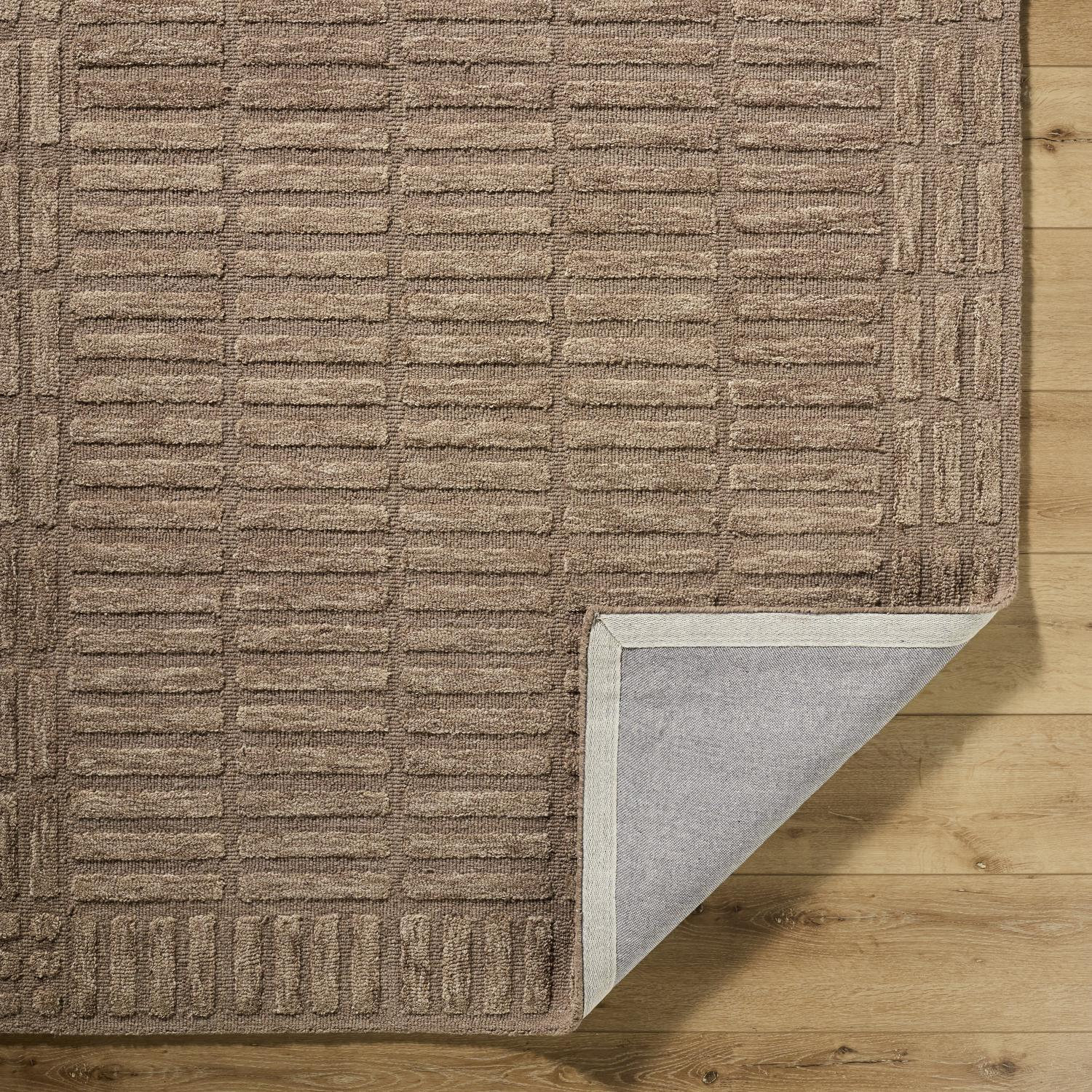 Wright Hand-Tufted Geometric Wool Rug, Runner 2'6" x 8'