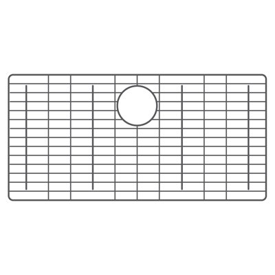 29.25"x14.25" Bottom Grid in Gunmetal