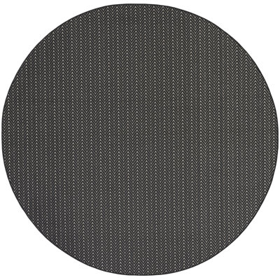 Remmie Black Modern Indoor/Outdoor Rug