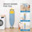 Metal Freestanding Adjustable Height Ironing Board,Iron Board with Ironing Mat