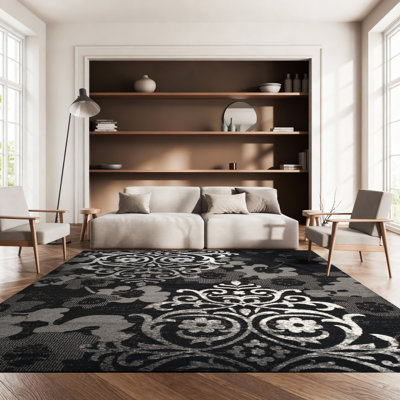 Tapis floral Bronti Performance