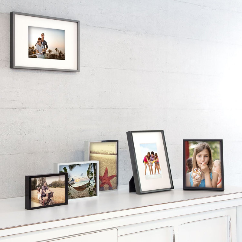 nielsen Alpha Aluminium Picture Frame, Wenge, 24cm W x 30cm H
