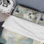 Ensemble de housse de couette Beige et gris Unounded Creativité II - Peinture abstraite-1533669543