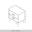 Table de chevet Kalonice-1798368331