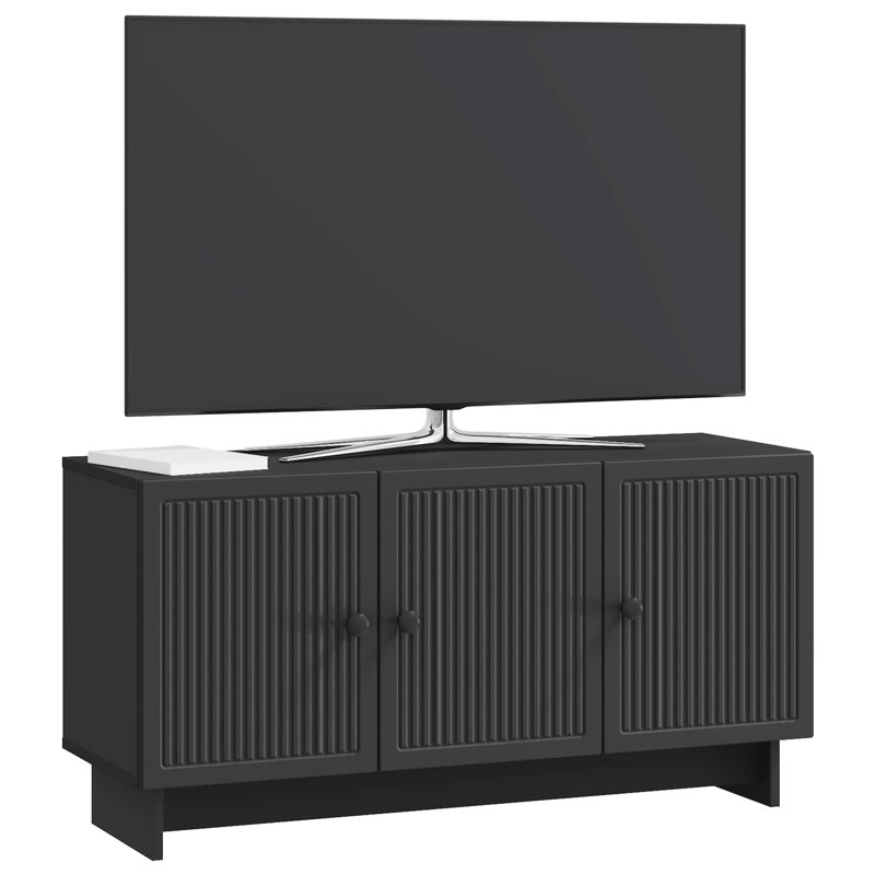 Unfinished TV Stand for TVs up to 43", Black