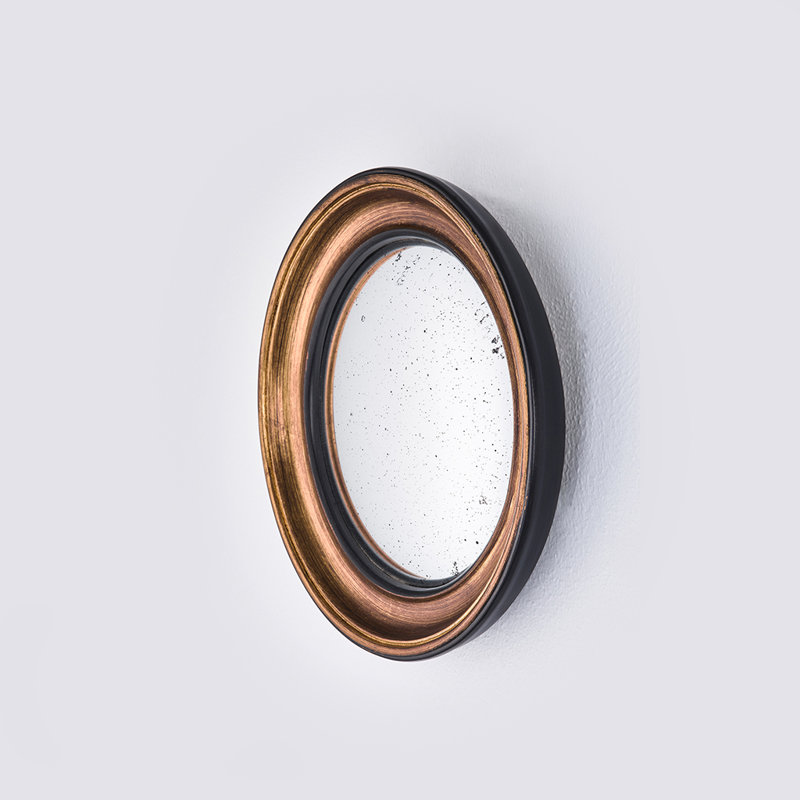 Bellaire Convex Wall Mirror, 33cm H x 33cm W