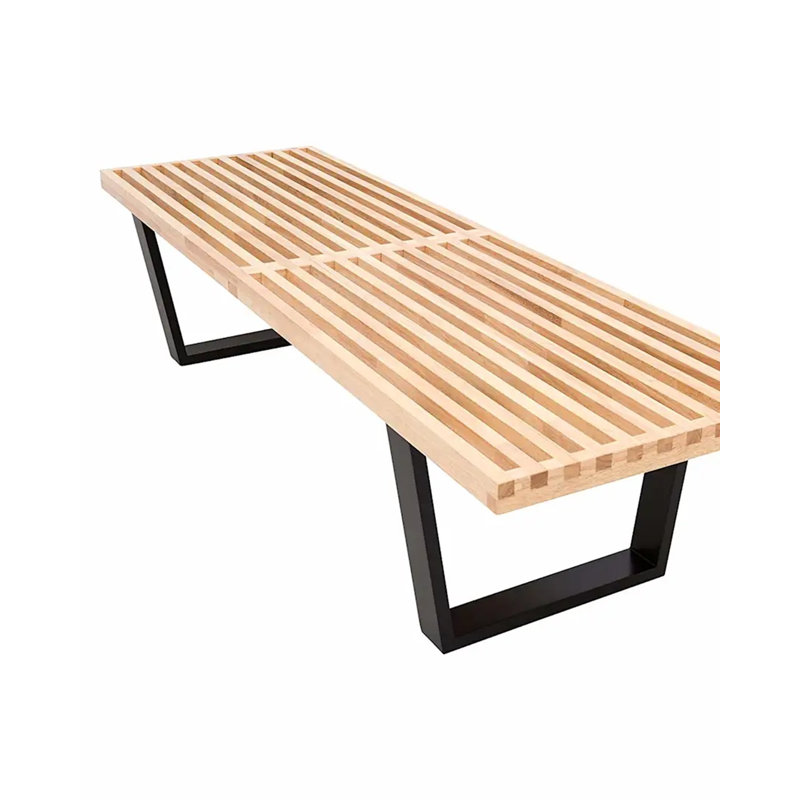 Banc en bois, Naturel