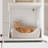 Multifunctional Cat Litter Box Enclosure With Cat Bed And Scratching Post And Light