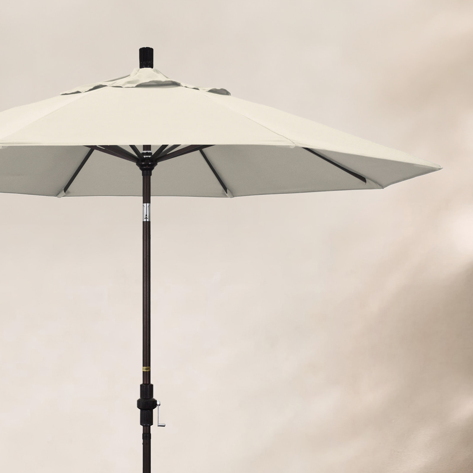 108'' Outdoor Umbrella, Antique Beige Performance
