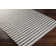 Ellie Indoor & Outdoor Boho Striped Rug Grey/White