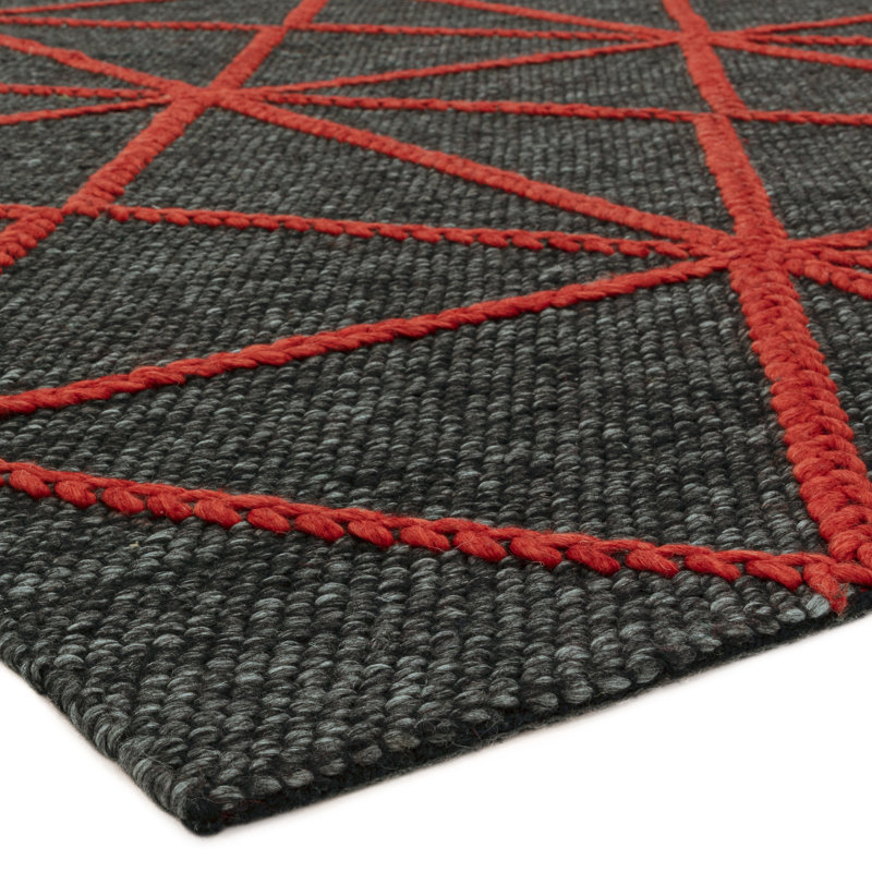 Altigarron Geometric Hand Woven Area Rug, Rectangle 200 x 290cm
