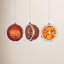 Vickerman 4" Orange Fruit Ornament. Each bag includes six ornaments.