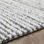 Tapis d'intérieur bleu en polyester tissé à la machine Eliot-1581653563
