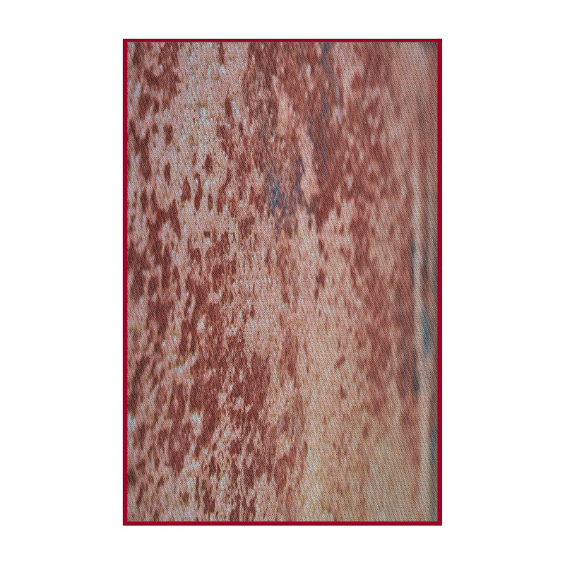 Abstract Indoor Rug, Rectangle 7' x 9'