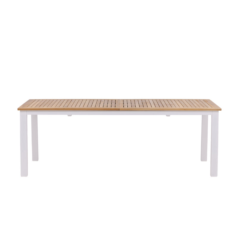 Navya Extendable Aluminium Dining Table